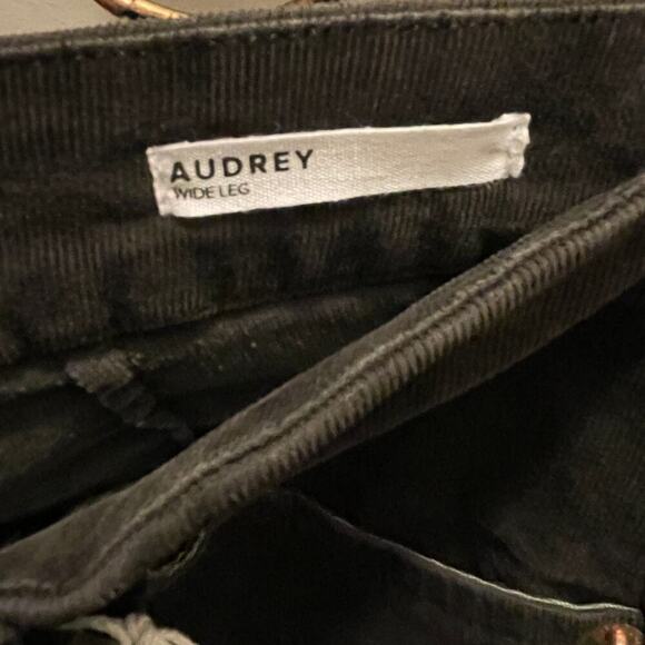 Dear John Audrey Wide Leg Corduroy Pants | Forest Pine, Olive, 32P, NWT - Picture 8 of 10